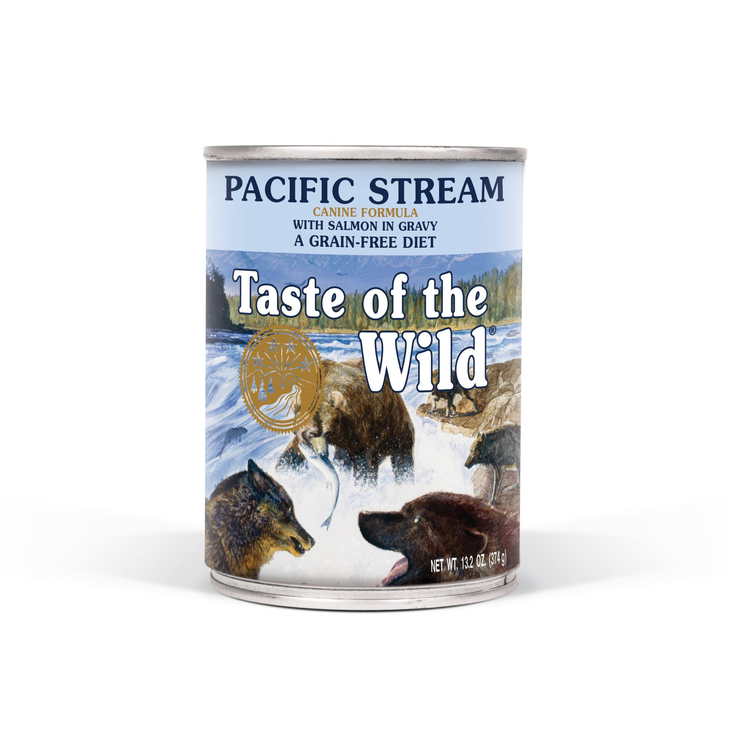 Taste of The Wild Pacific Stream Dog Food - Smoked Salmon in Gravy