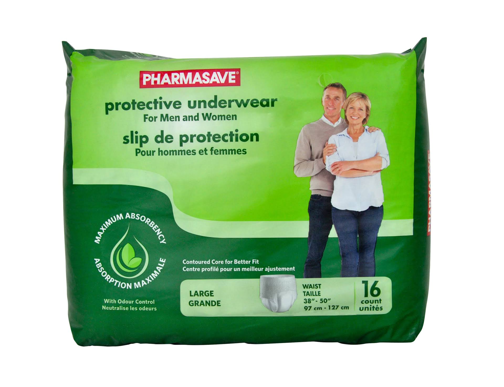 PHARMASAVE PROTECTIVE UNDERWEAR - LARGE 16S