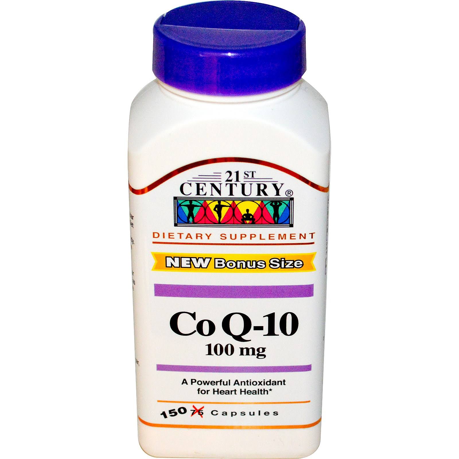 21st Century Co Q-10 Supplement - 100mg, 150 Capsules