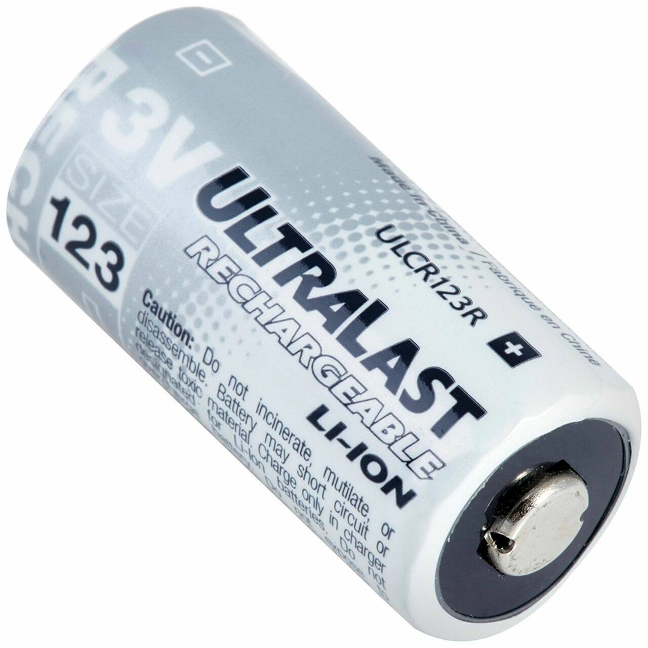 Dantona ULCR1213R1 Ulcr123r CR123 Rechargeable Replacement Battery