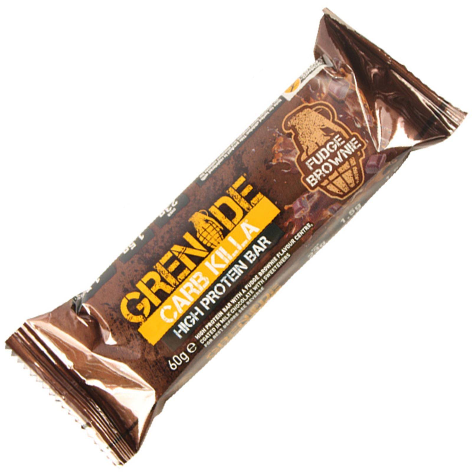 Grenade Carb Killa High Protein Bar - Fudge Brownie, 60g