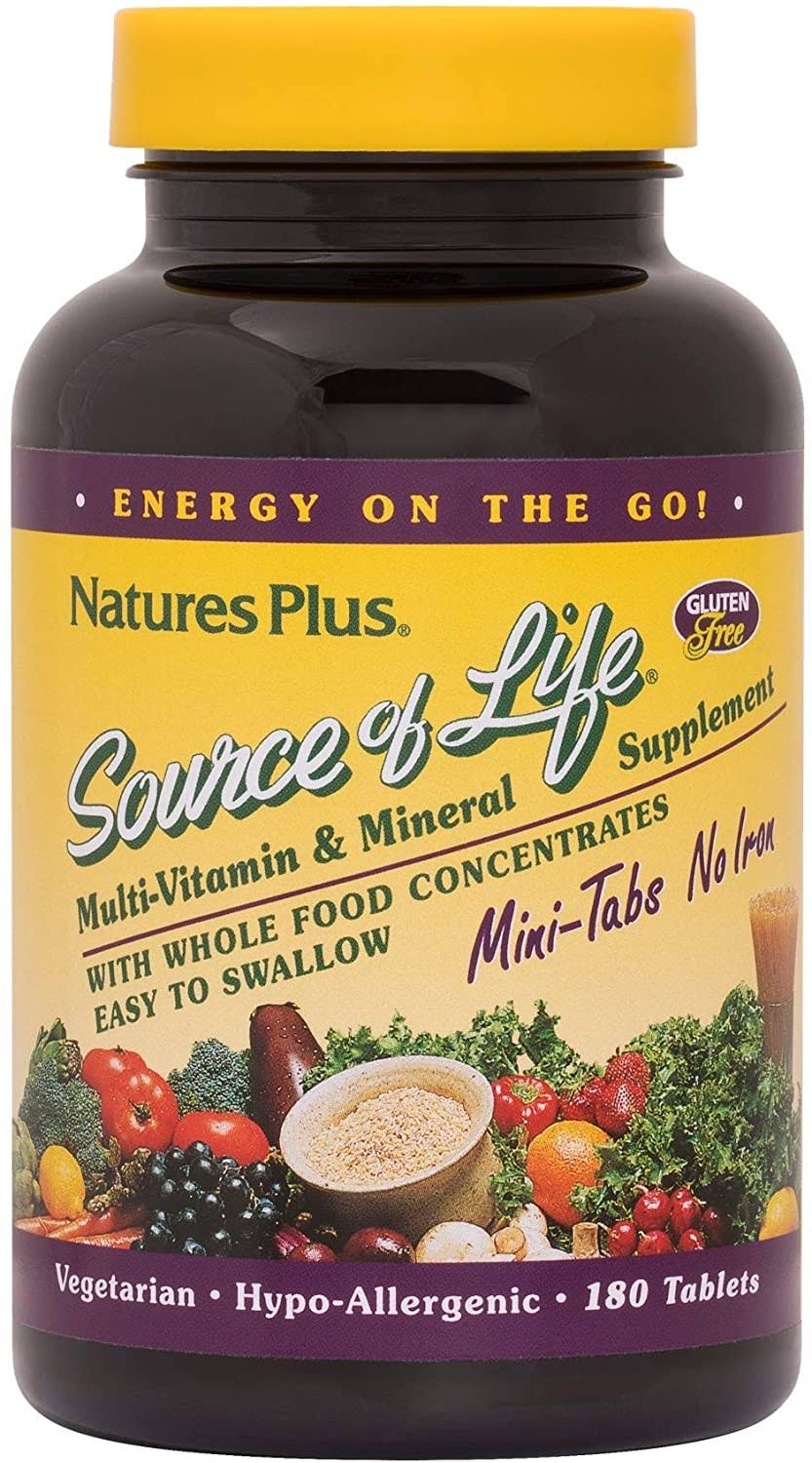 Nature's Plus Source of Life Supplement - 180 Tablets