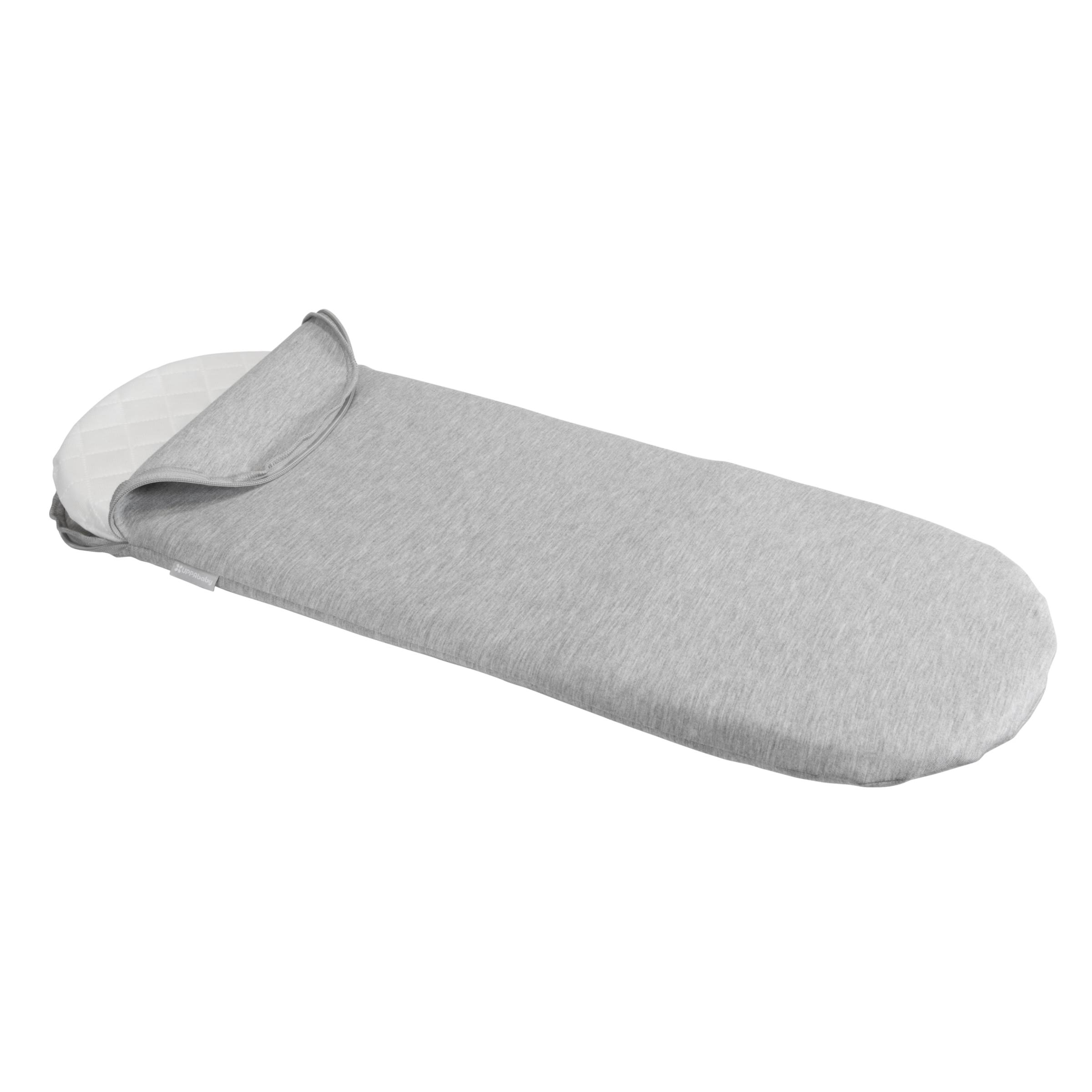 Uppababy Mattress Cover for Bassinet -Light Grey