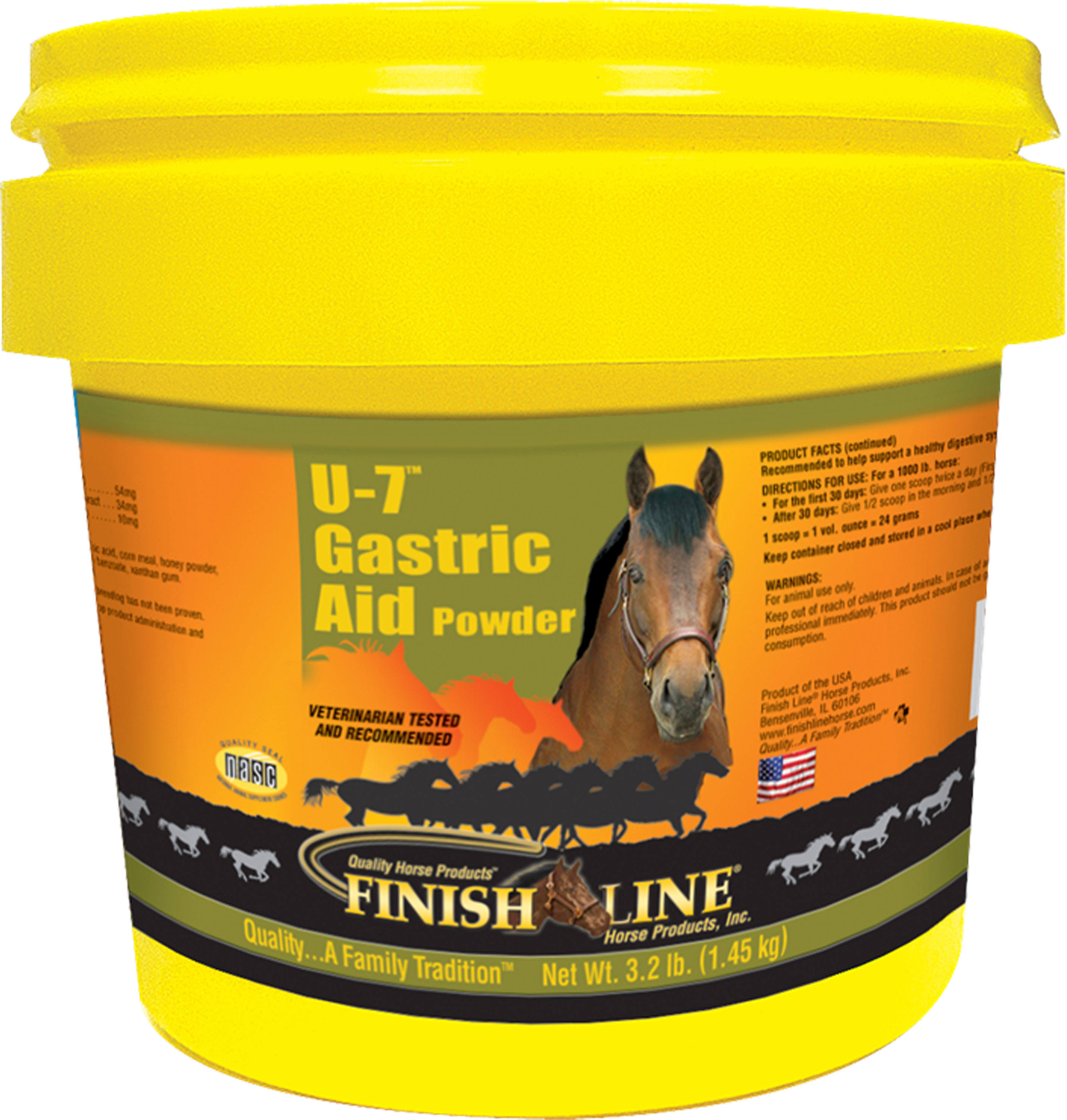 Finish Line U7 Gastric Aid Powder - 1.6lb