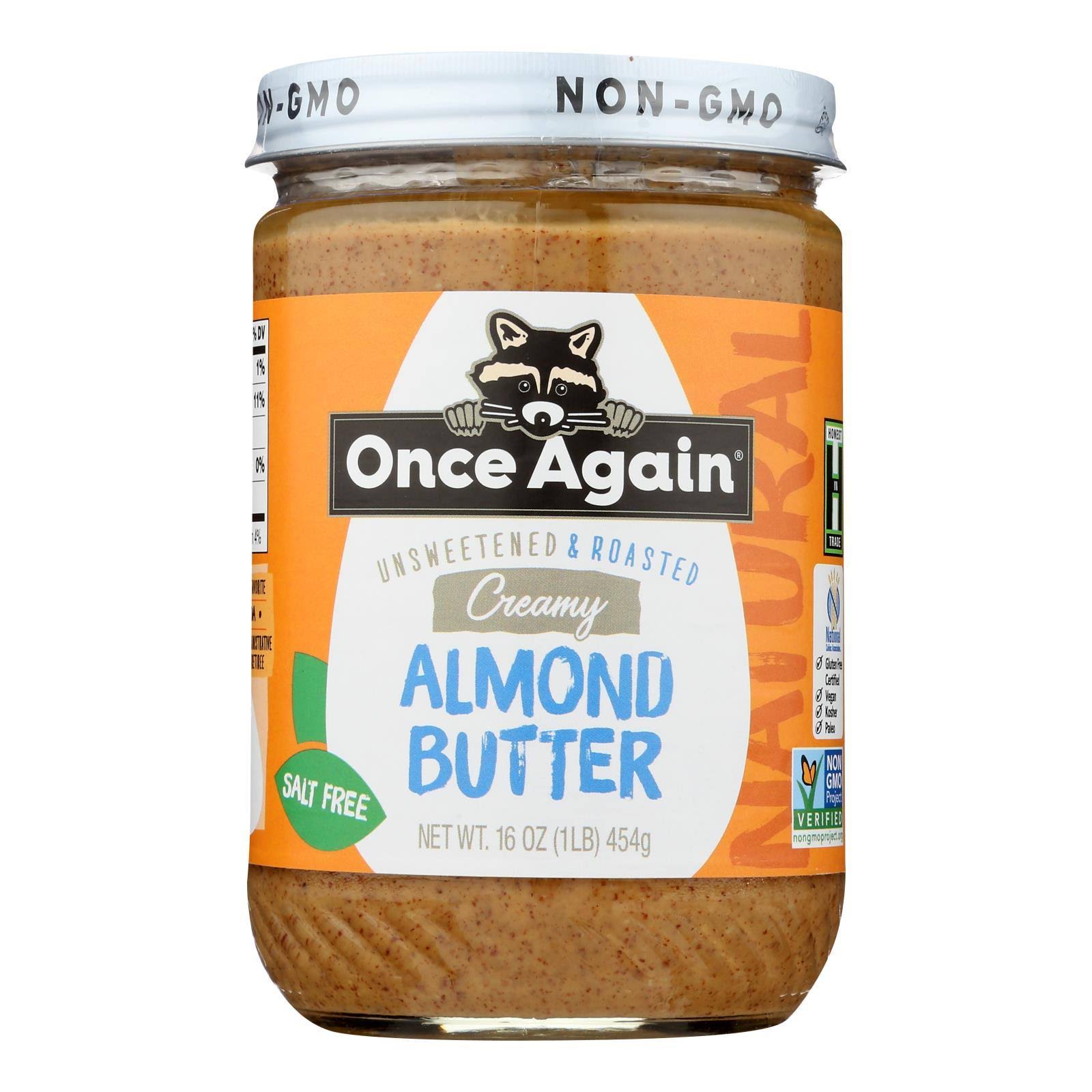 Once Again Creamy Almond Butter - 470ml