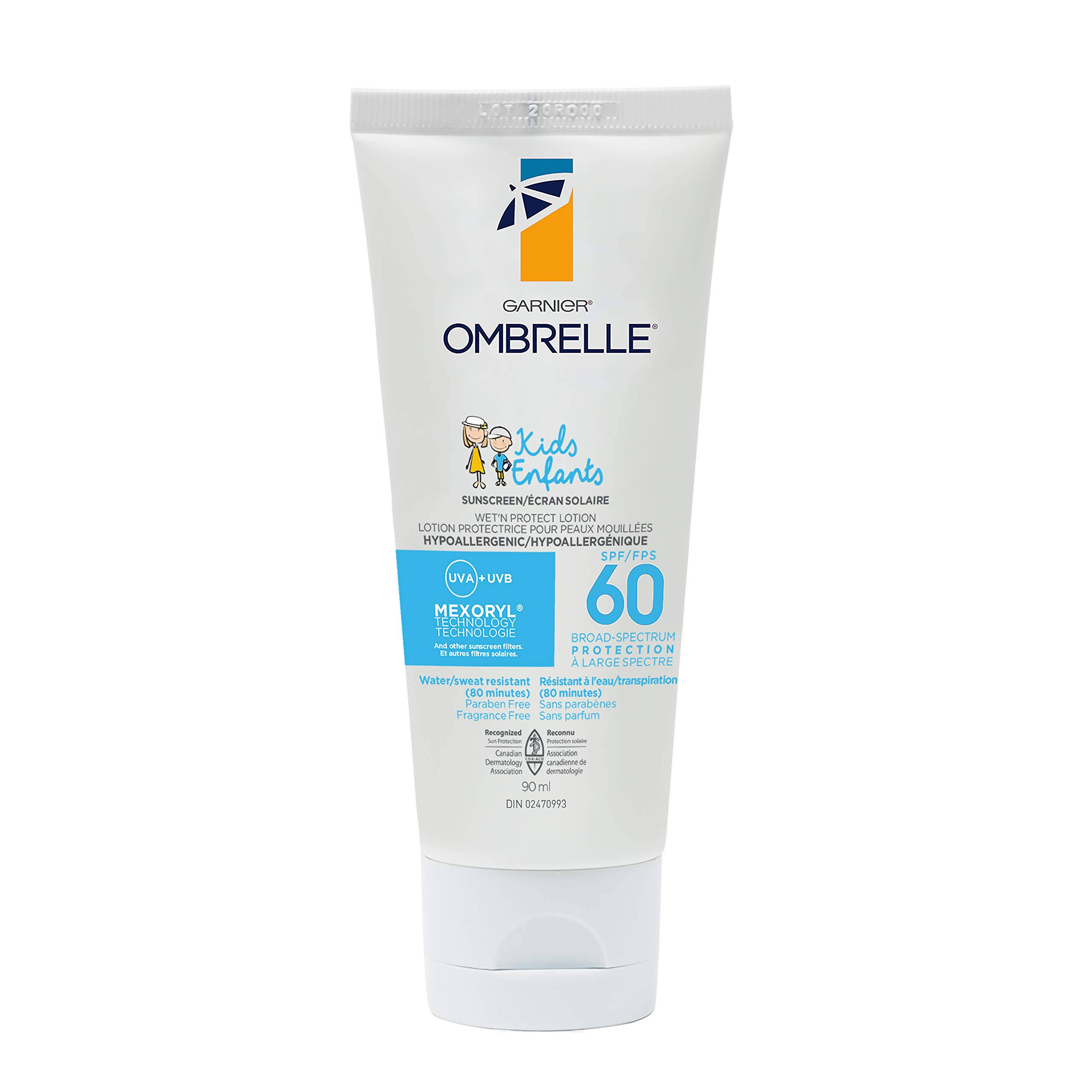 Ombrelle Kids Wet'N Protect Sunscreen Lotion - SPF 60 Size 90ml