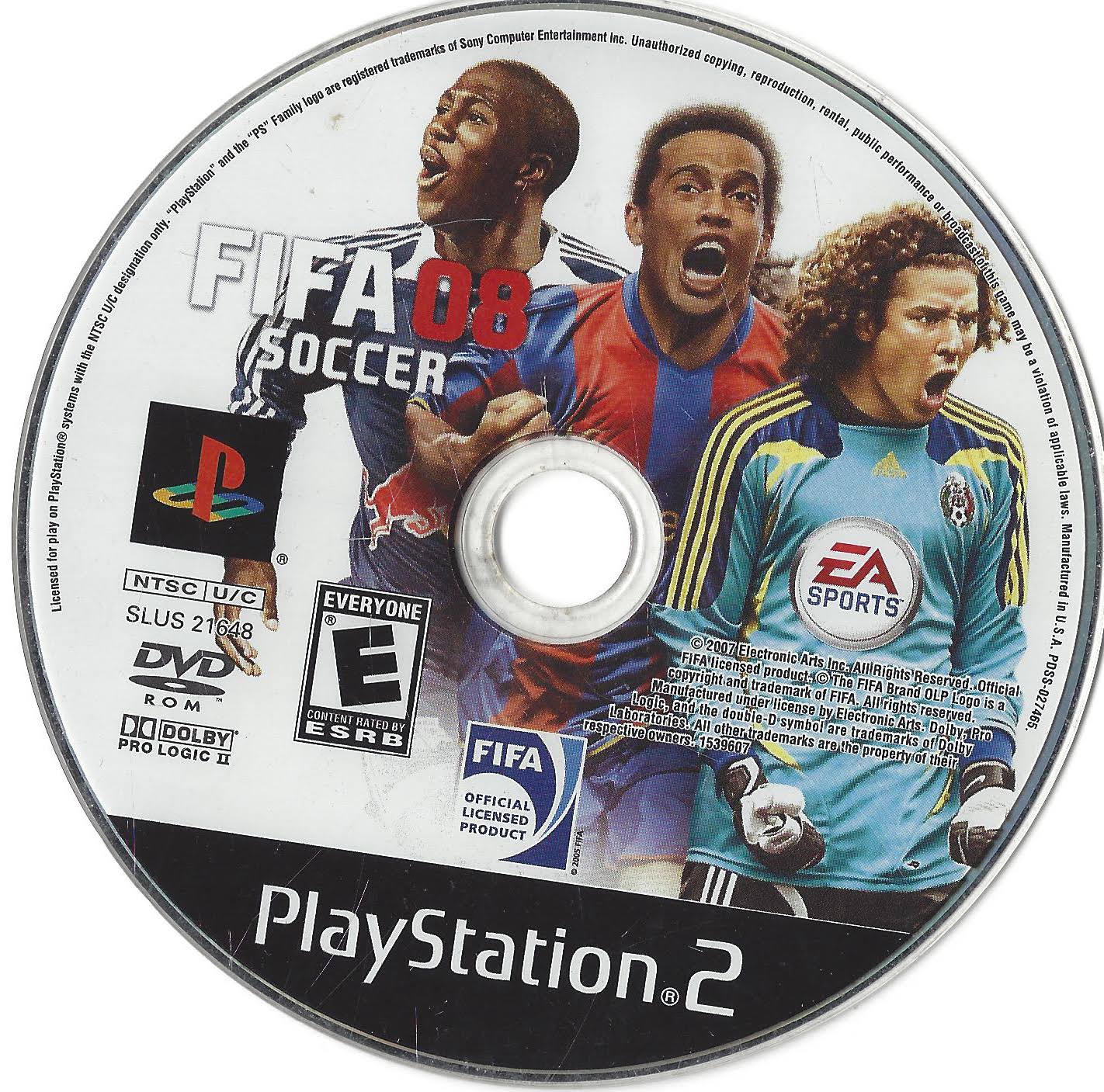 FIFA Soccer 08 - PlayStation 2