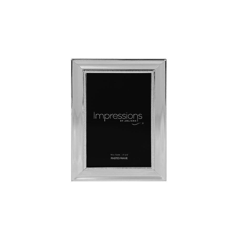 IMPRESSIONS� Silver Plated Frame with Beaded Edge 8" x 10" 