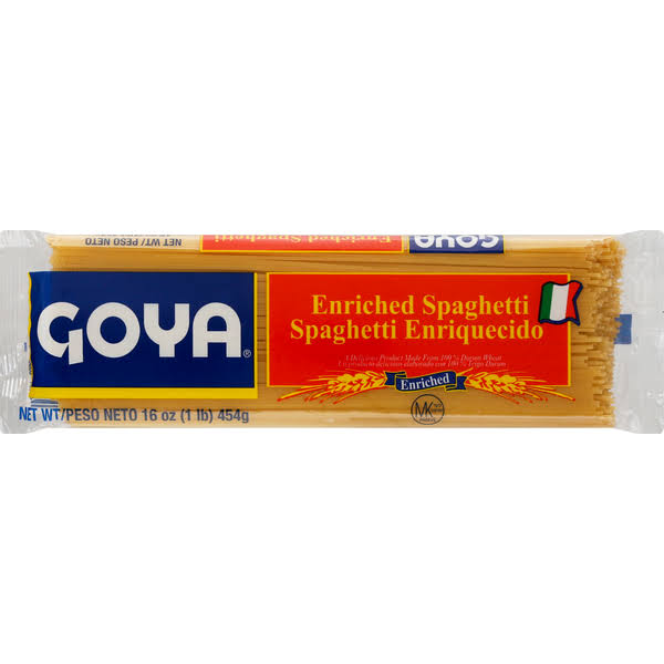 Goya Foods Enriched Spaghetti Pasta - 454g