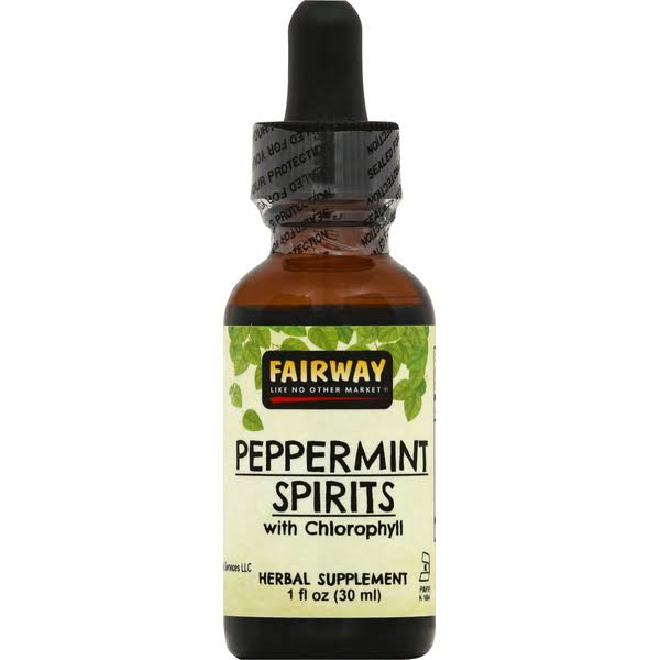Peppermint Spirits Vitality Works 1 oz Liquid
