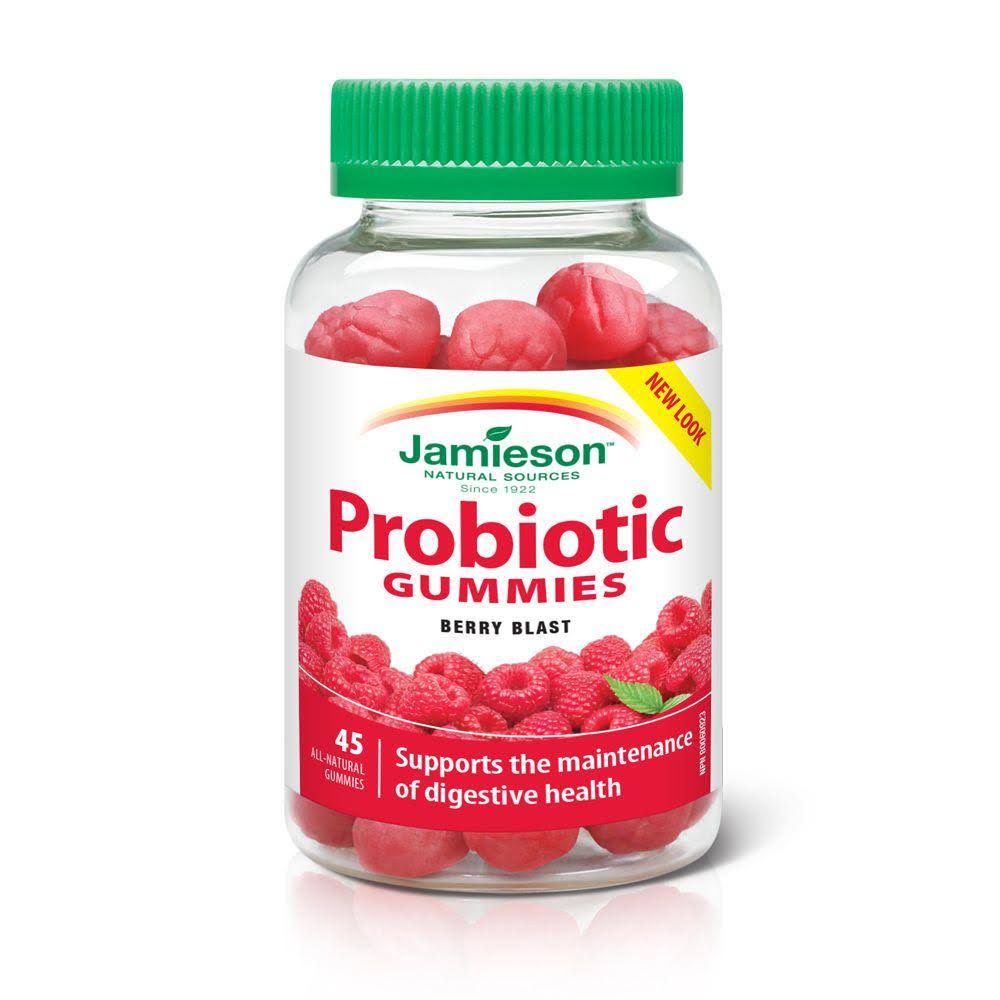 Jamieson Probiotic Gummies - 45ct, Raspberry