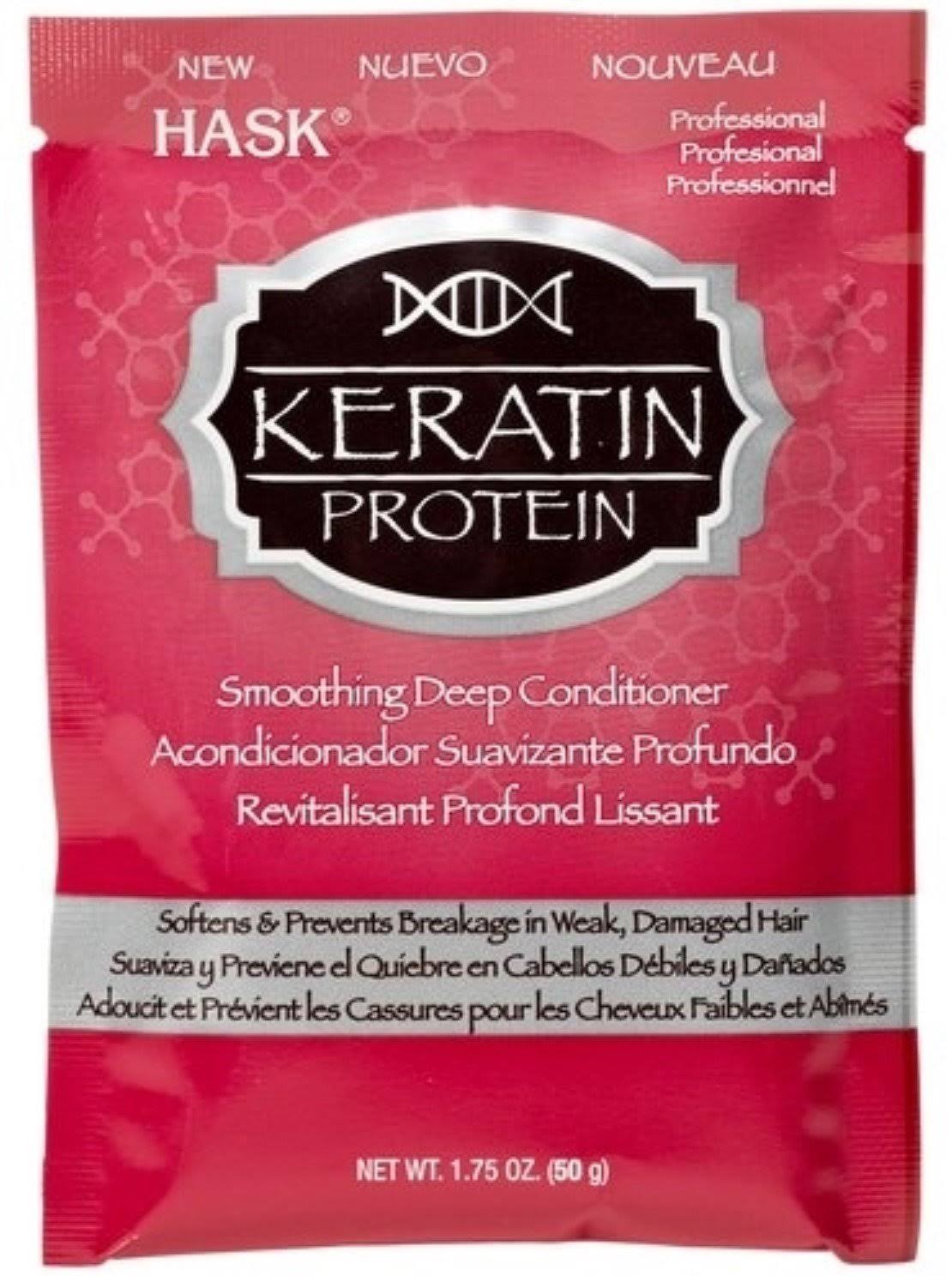 Hask Keratin Protein Deep Conditioning Hair Treatment - 1.75 oz packet