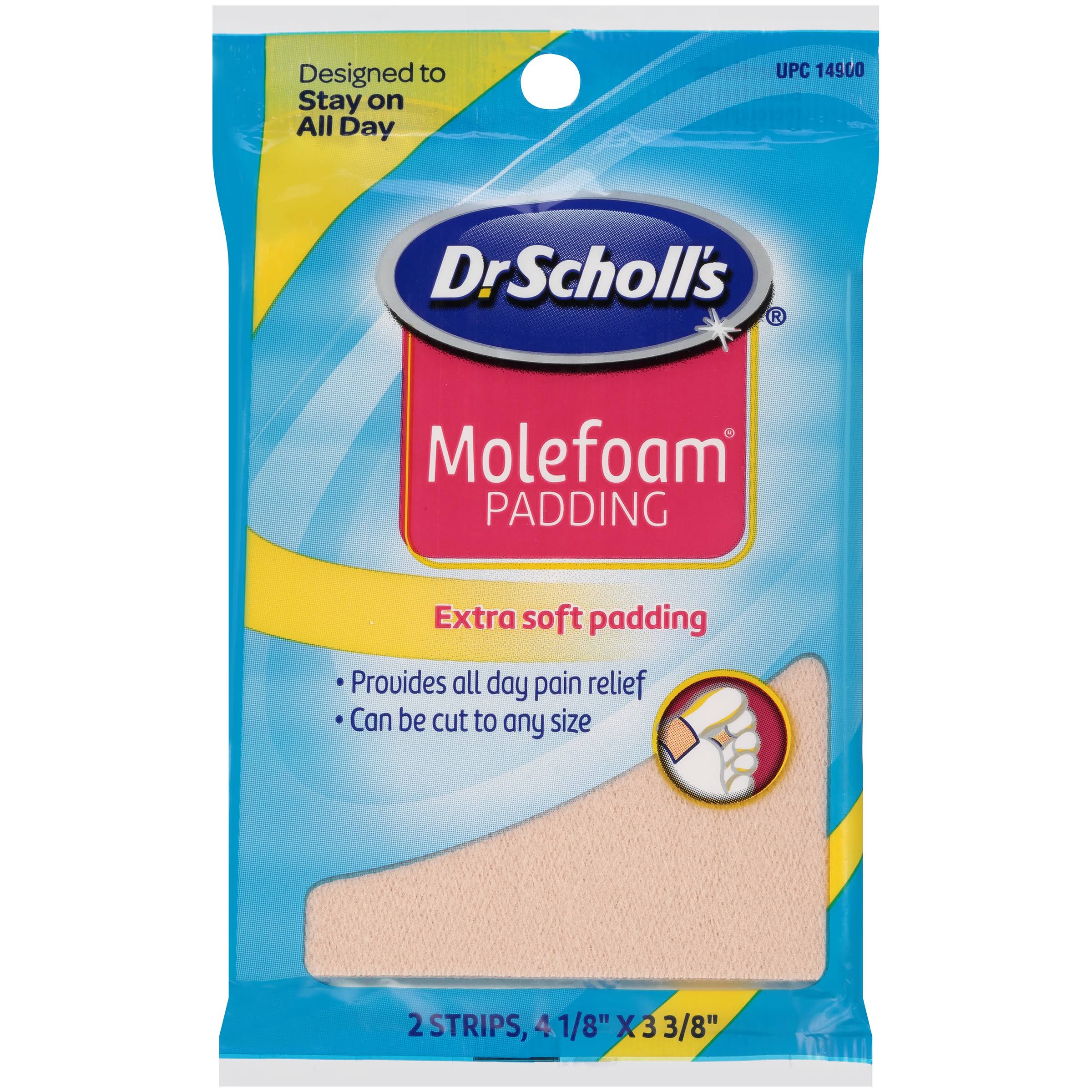 Bayer Dr Scholl's Moalfoam Padding - 2 Pack
