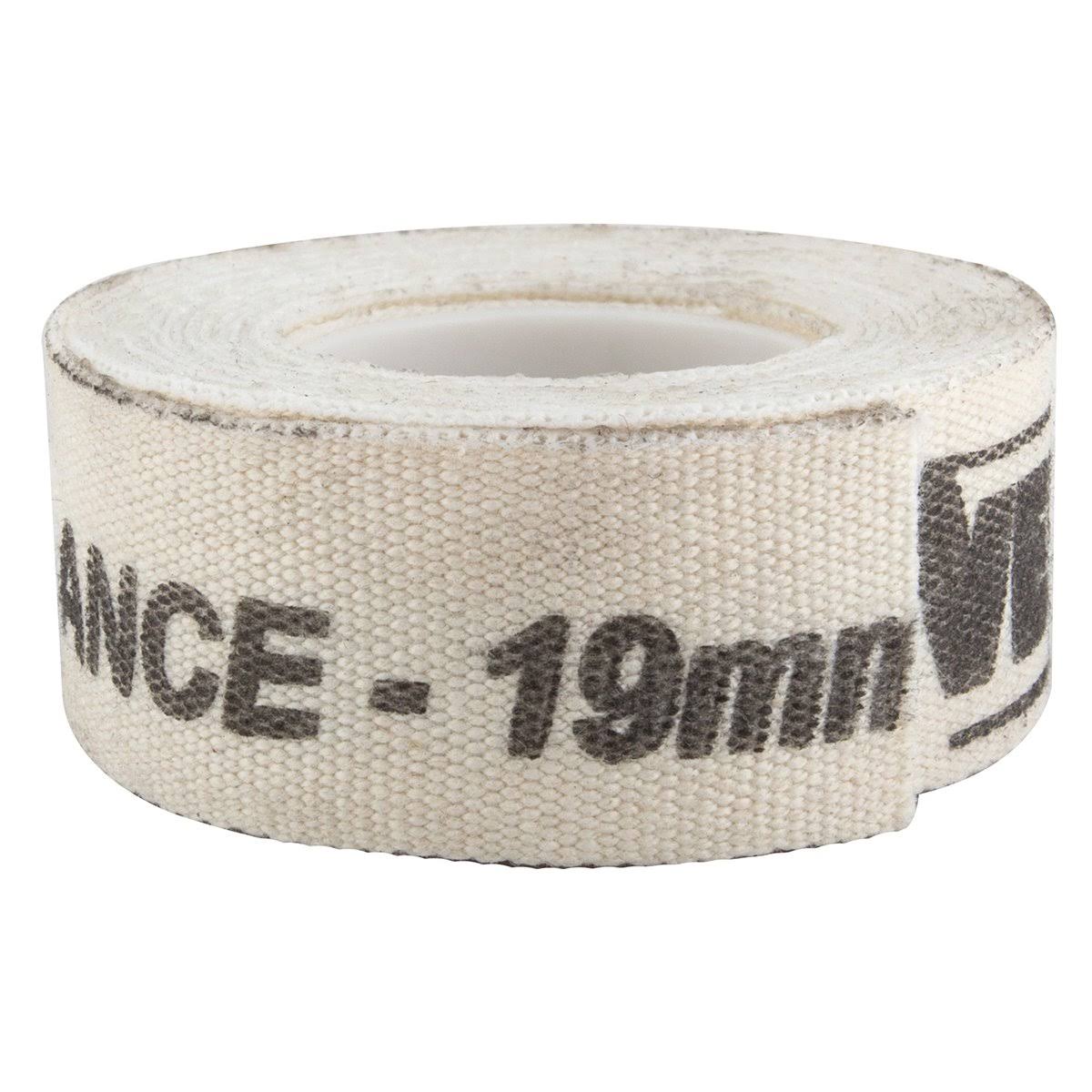 Velox Bicycle Cotton Rim Strip Wheel Tape - 2 Rolls, 19mm
