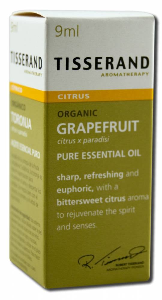 Tisserand Aromatherapy Organic Pure Essential Oil - Grapefruit, 9ml