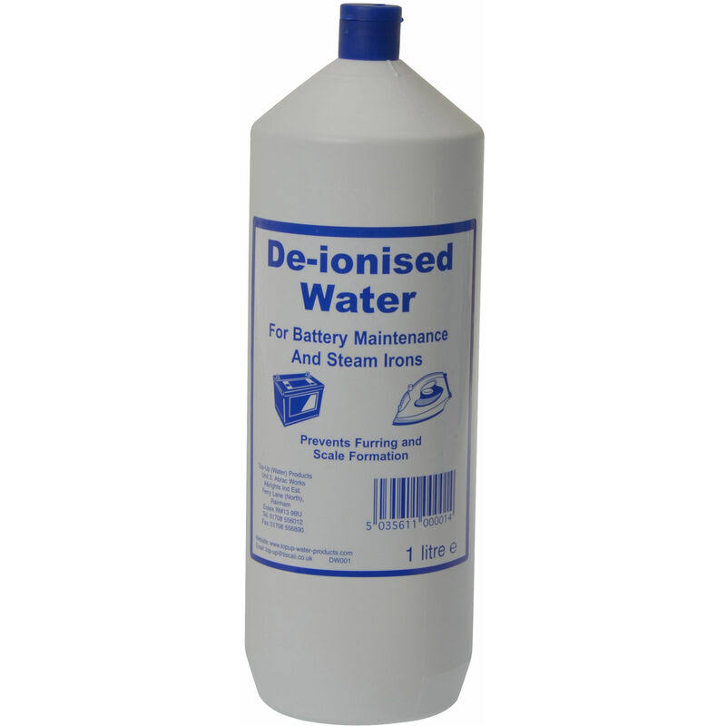 Top Up Water DW001 De-Ionised Water 1 L