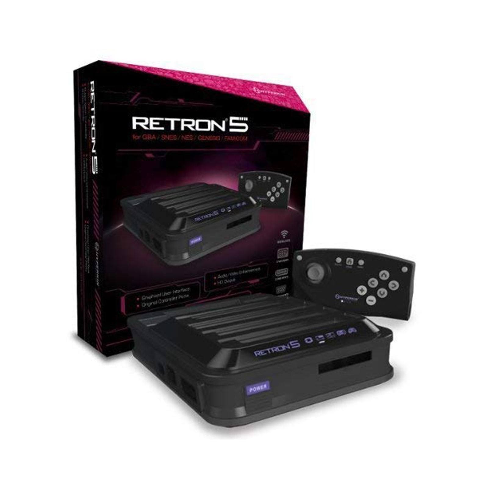 Hyperkin RetroN 5 Retro Video Gaming System - Black