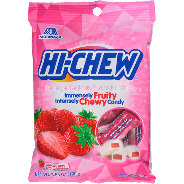 Hi-Chew Fruit Chews, Strawberry - 3.53 oz