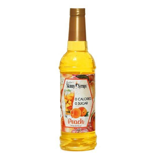 Jordan's Sugar Skinny Syrup - Peach Flavor, 750ml
