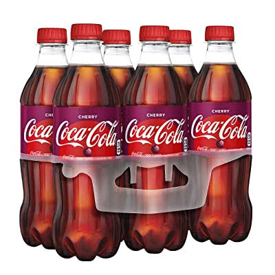 Coca-Cola Soda, Cherry - 6 pack, 16.9 fl oz