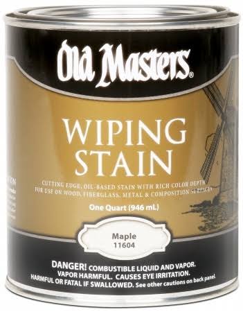 Old Masters 11604 Wiping Stain - Maple, 0.9l