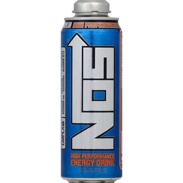 NOS Energy Drinks 24oz Twist Off Top Cans - 4 Pack