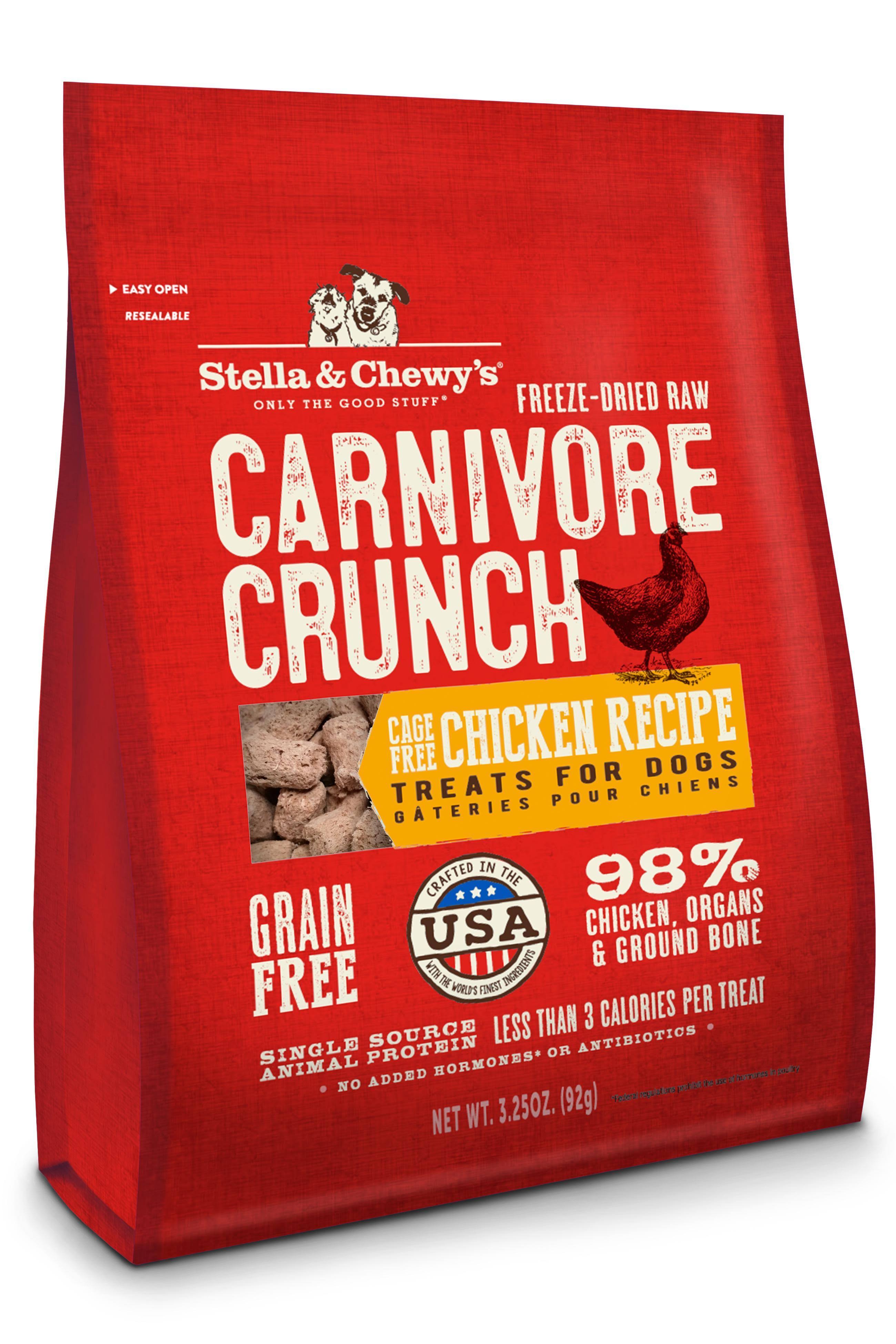 Stella and Chewy's Carnivore Crunch Dog Food - Chicken, 4oz