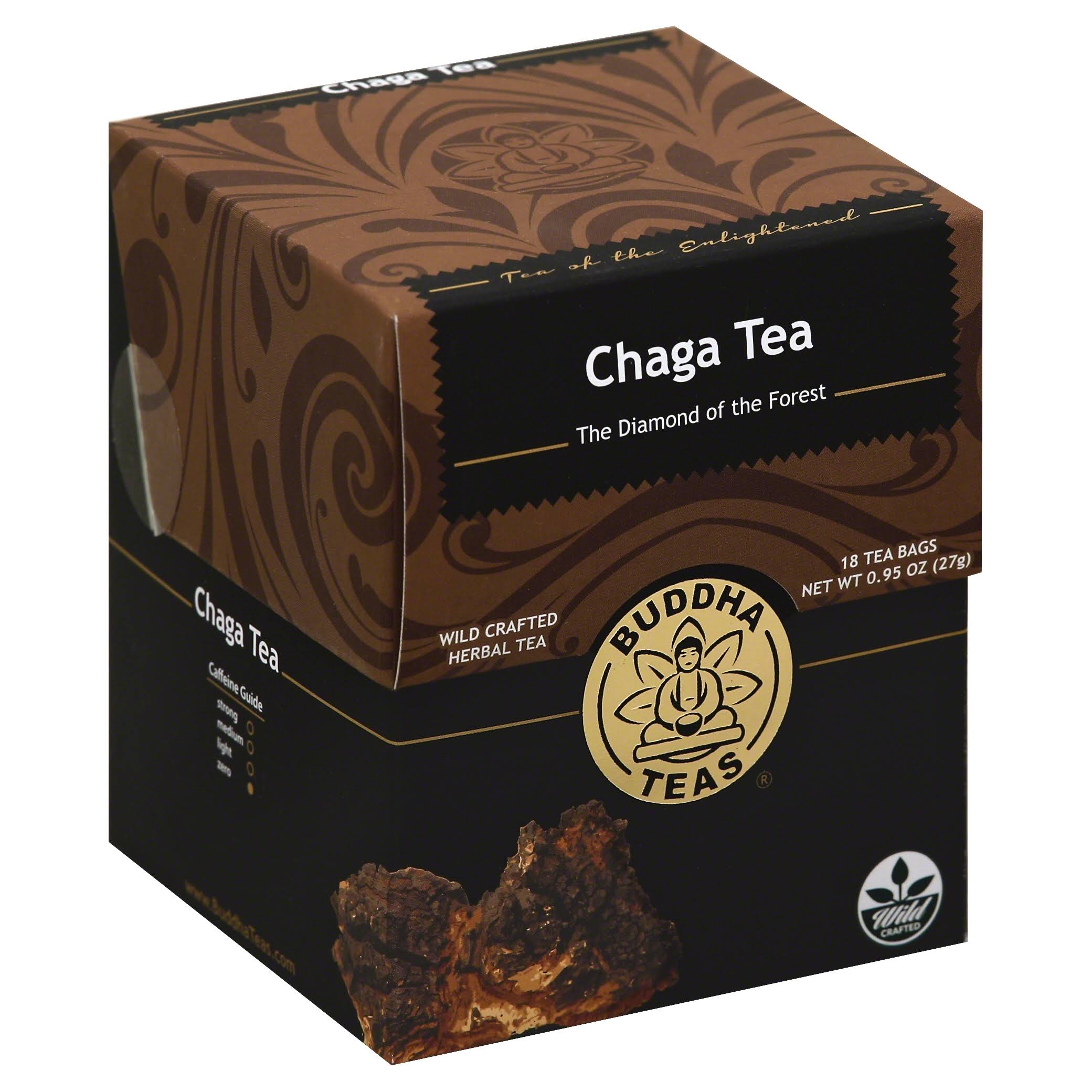 Buddha Teas Chaga Tea - 18 Count
