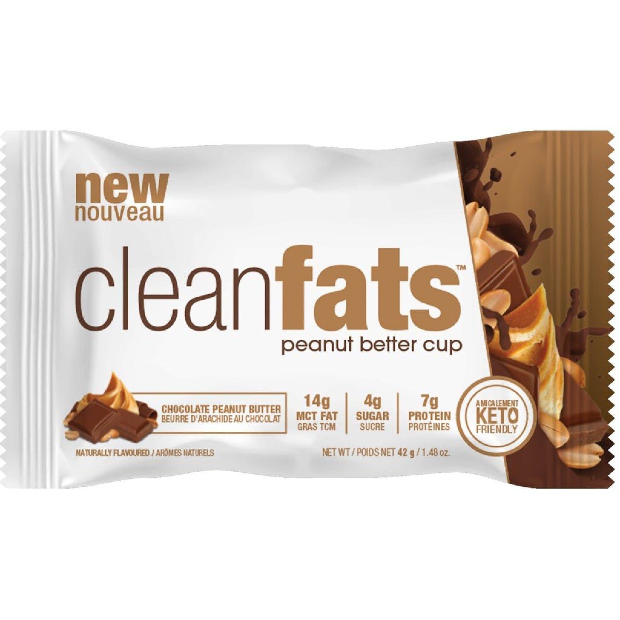 Cleanfats Chocolate Peanut Butter Cup 42g
