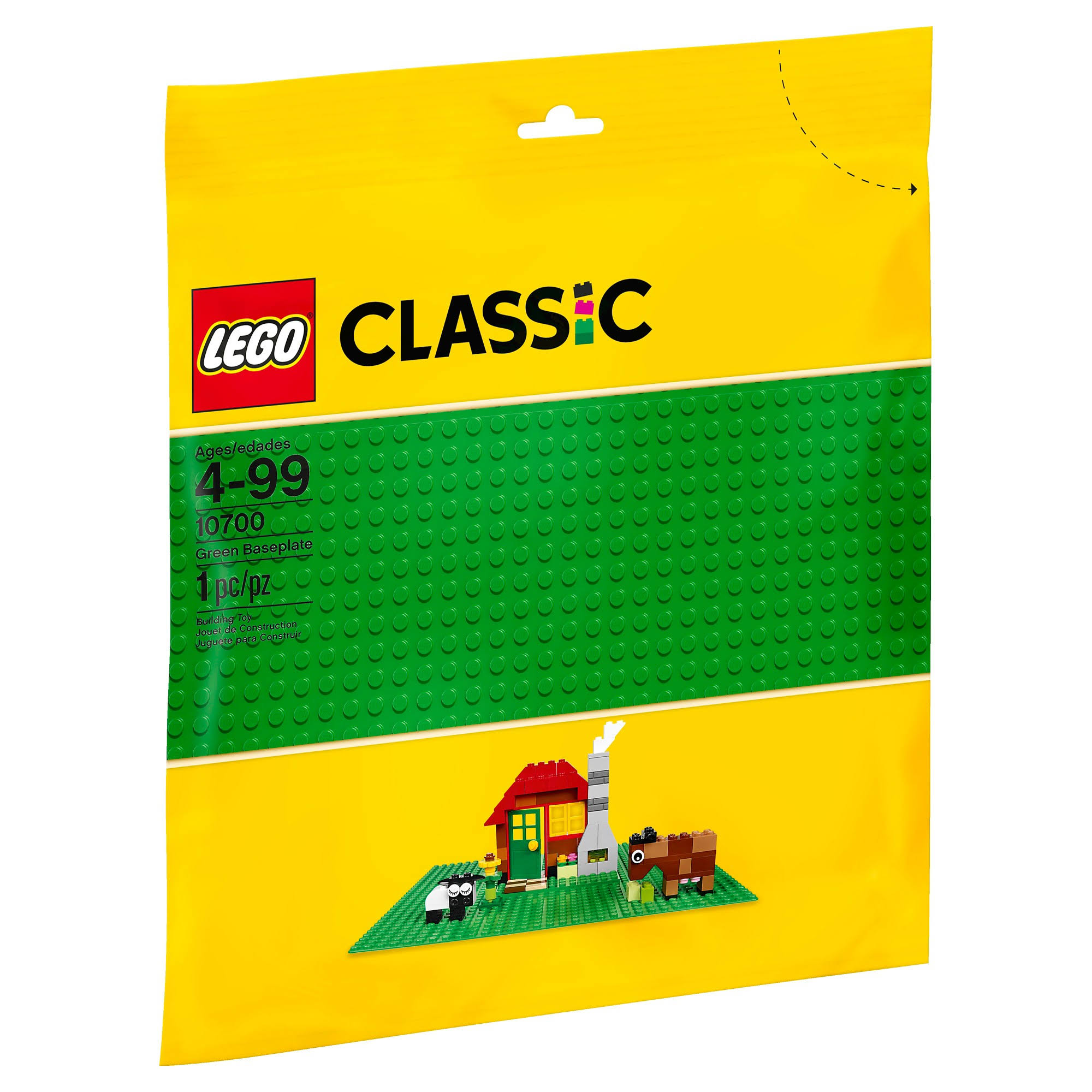 Lego Classic Green Baseplate Supplement - 25cm x 25cm