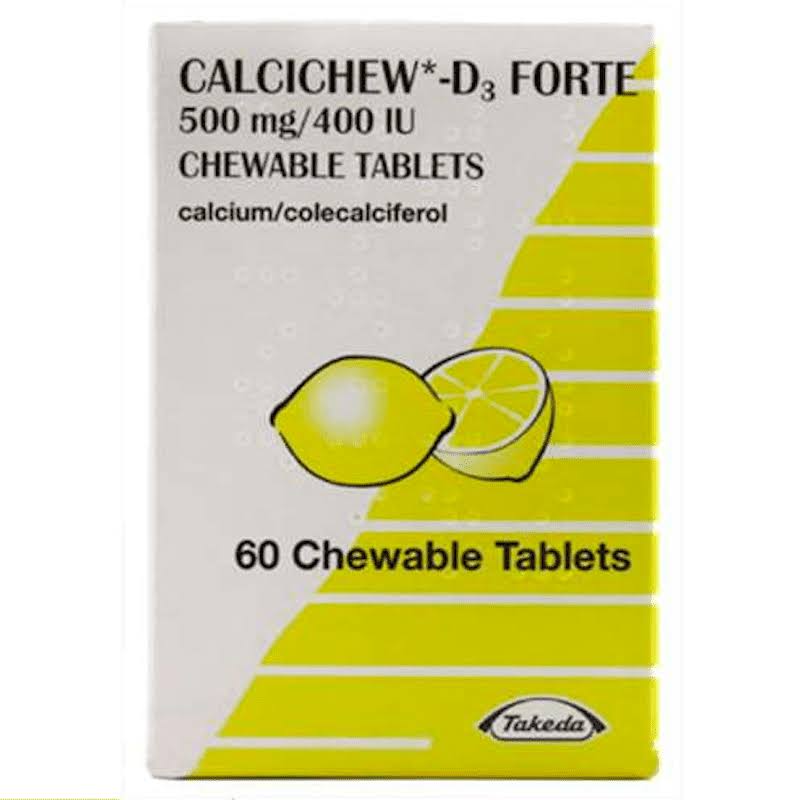 Calcichew D3 Forte 60 Chewable Tablets