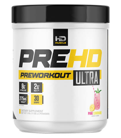 HD Muscle Pre-HD Ultra 30 Servings / Sour Gummies