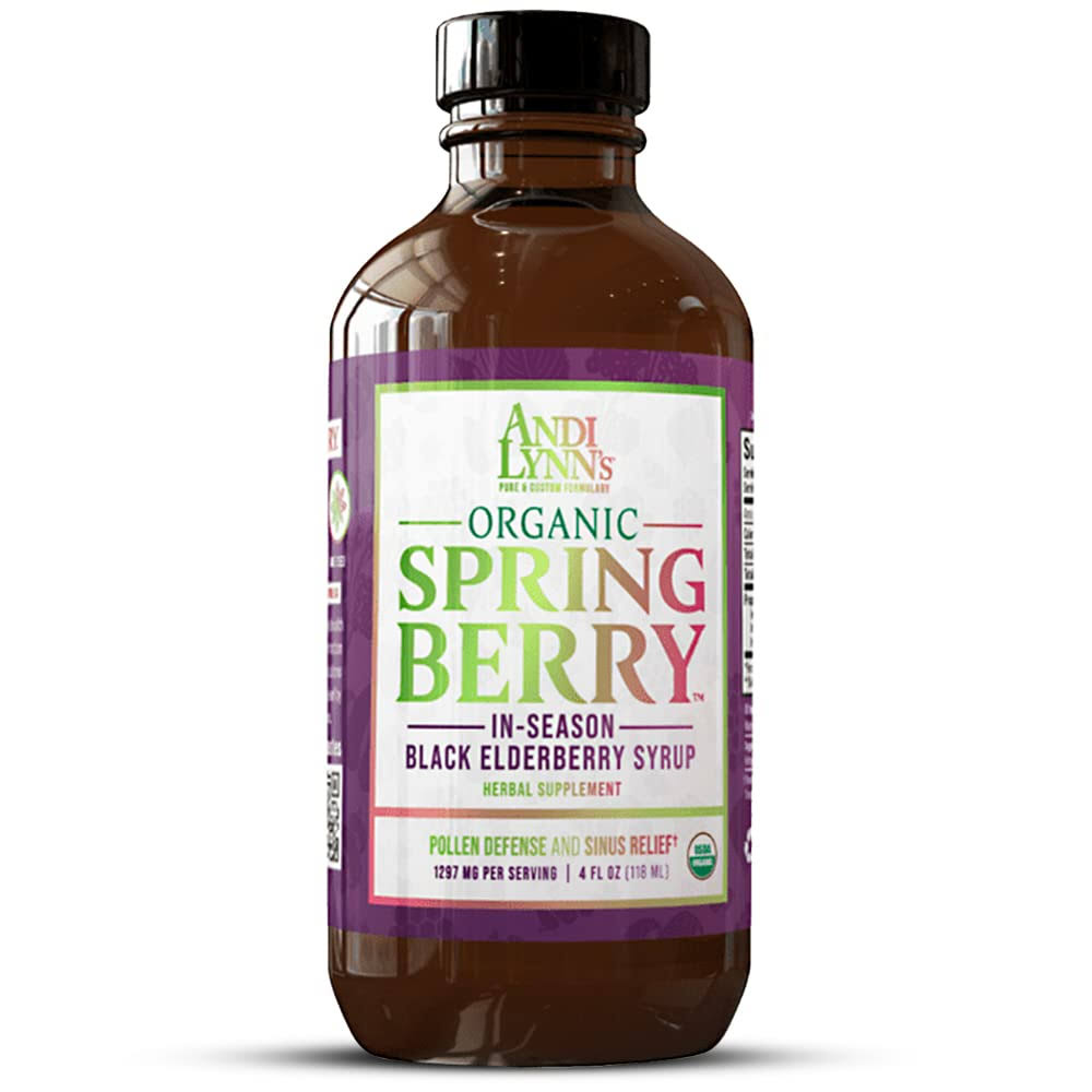 Andi Lynn's Springberry - Elderberry Syrup for Allergies