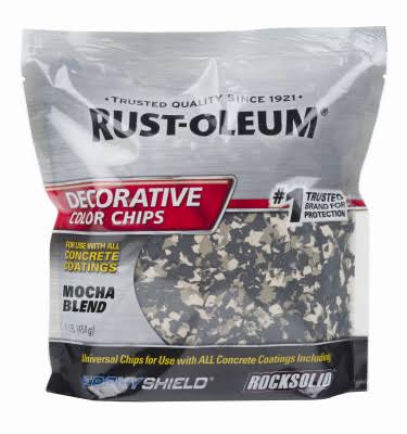 Rust Oleum Epoxy Shield Color Chips - Tan Blend, 1lb