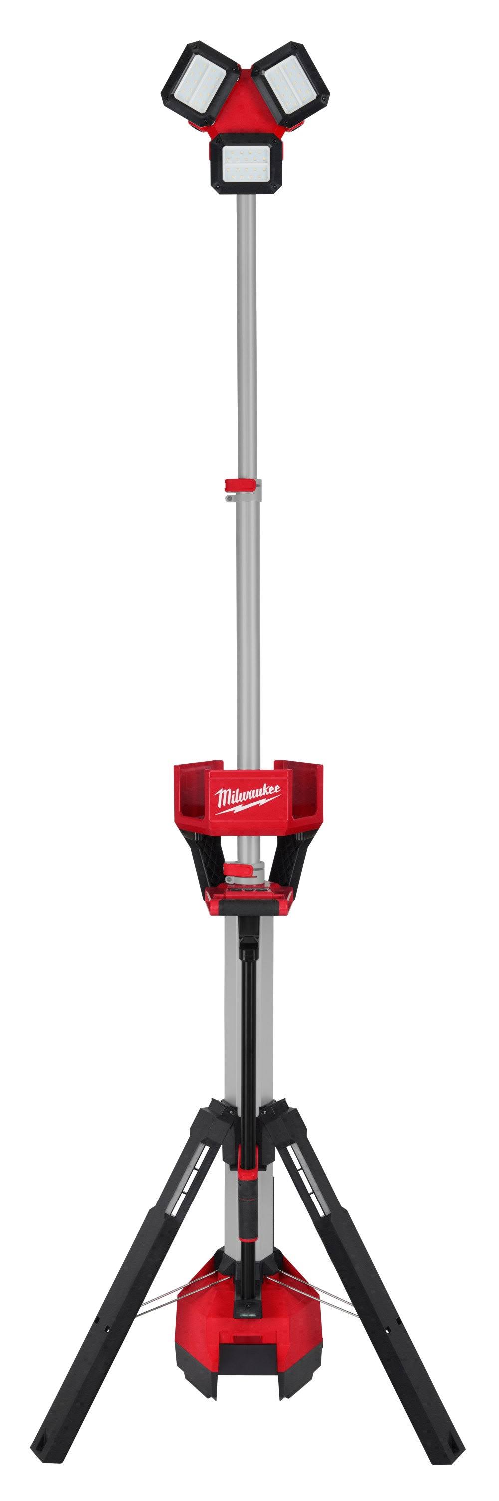 Milwaukee M18 18-Volt Lithium-Ion Cordless 6,000 Lumens Rocket Dual Power Tower Light With Charger (Tool-Only) 2136-20