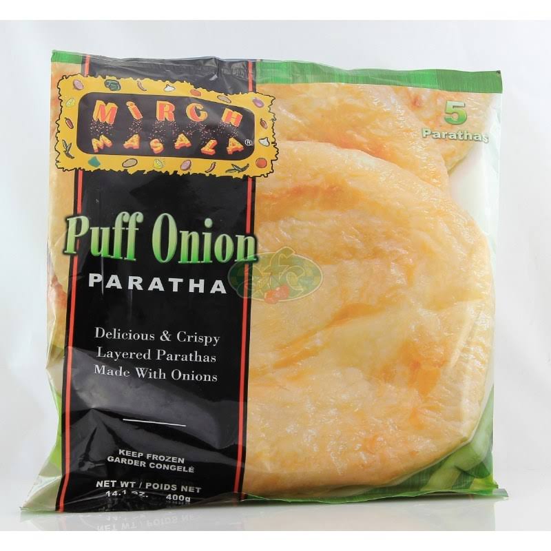 Mirch Masala Onion Paratha
