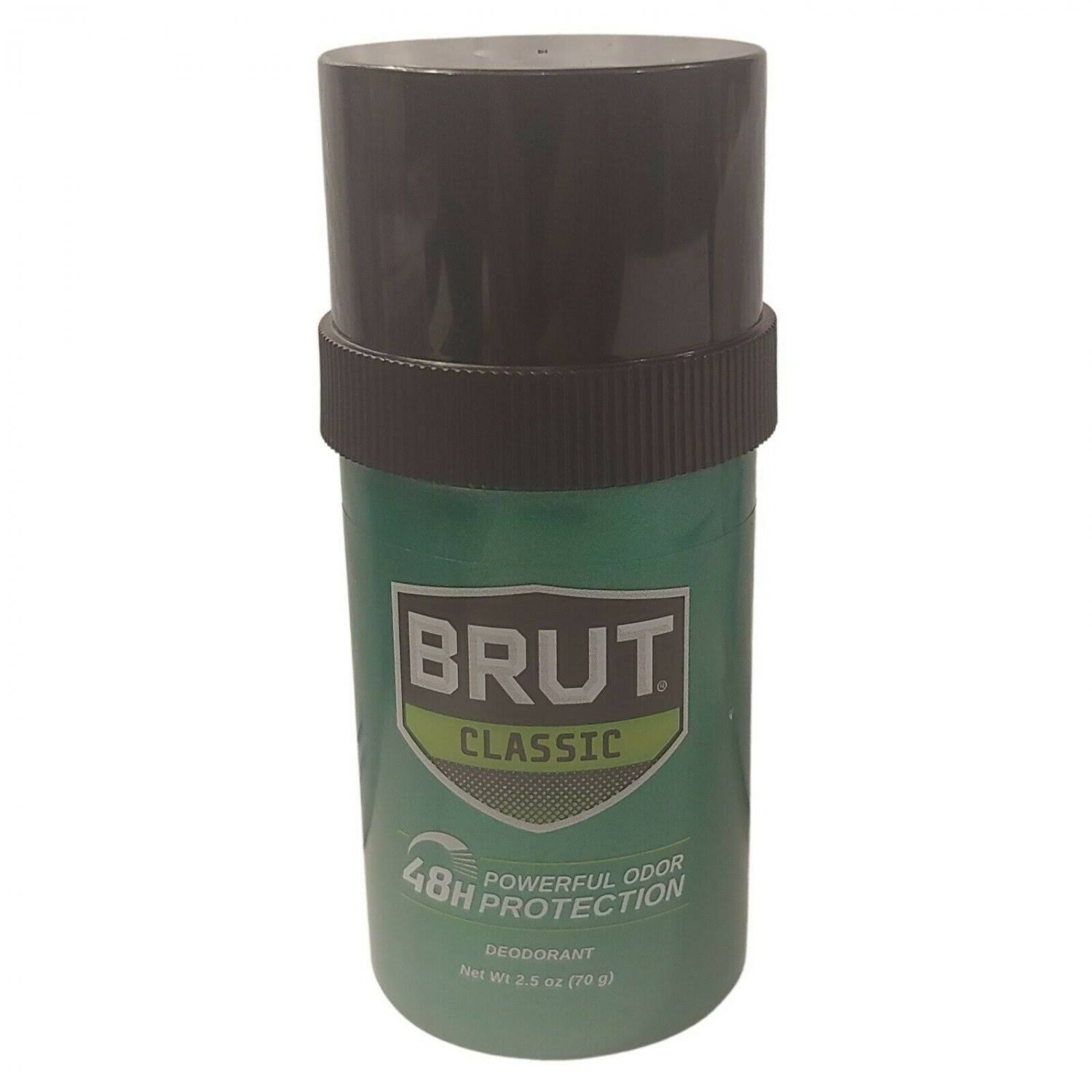 Brut 24 Hour Protection Deodorant - Classic Scent, 2.5oz