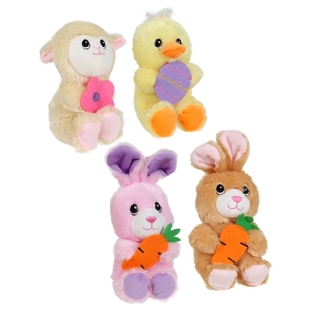 48 Fuzzy Friends Easter Pals, 7" at Dollar Tree