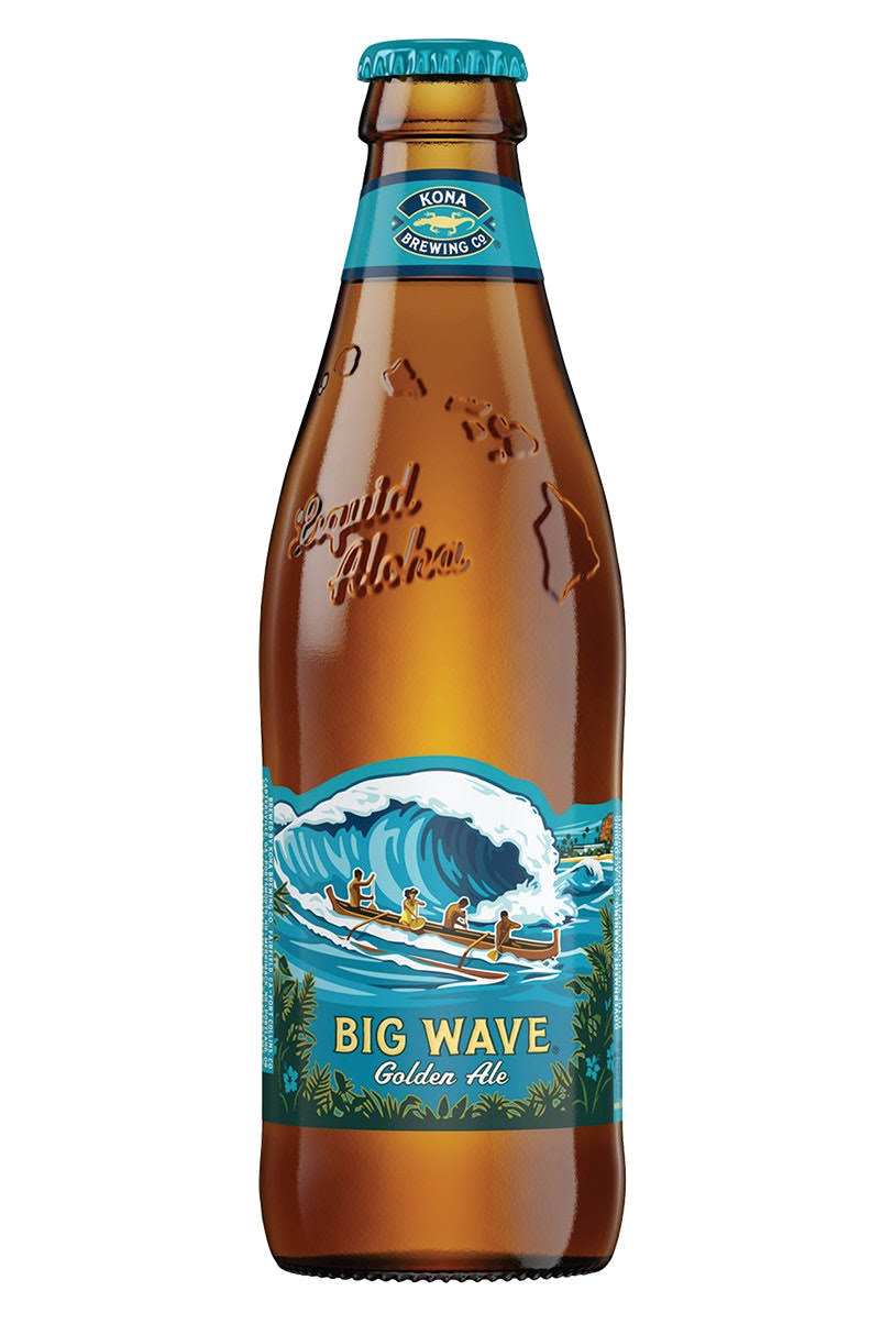 Kona Big Wave Golden Ale Beer - 25 fl oz