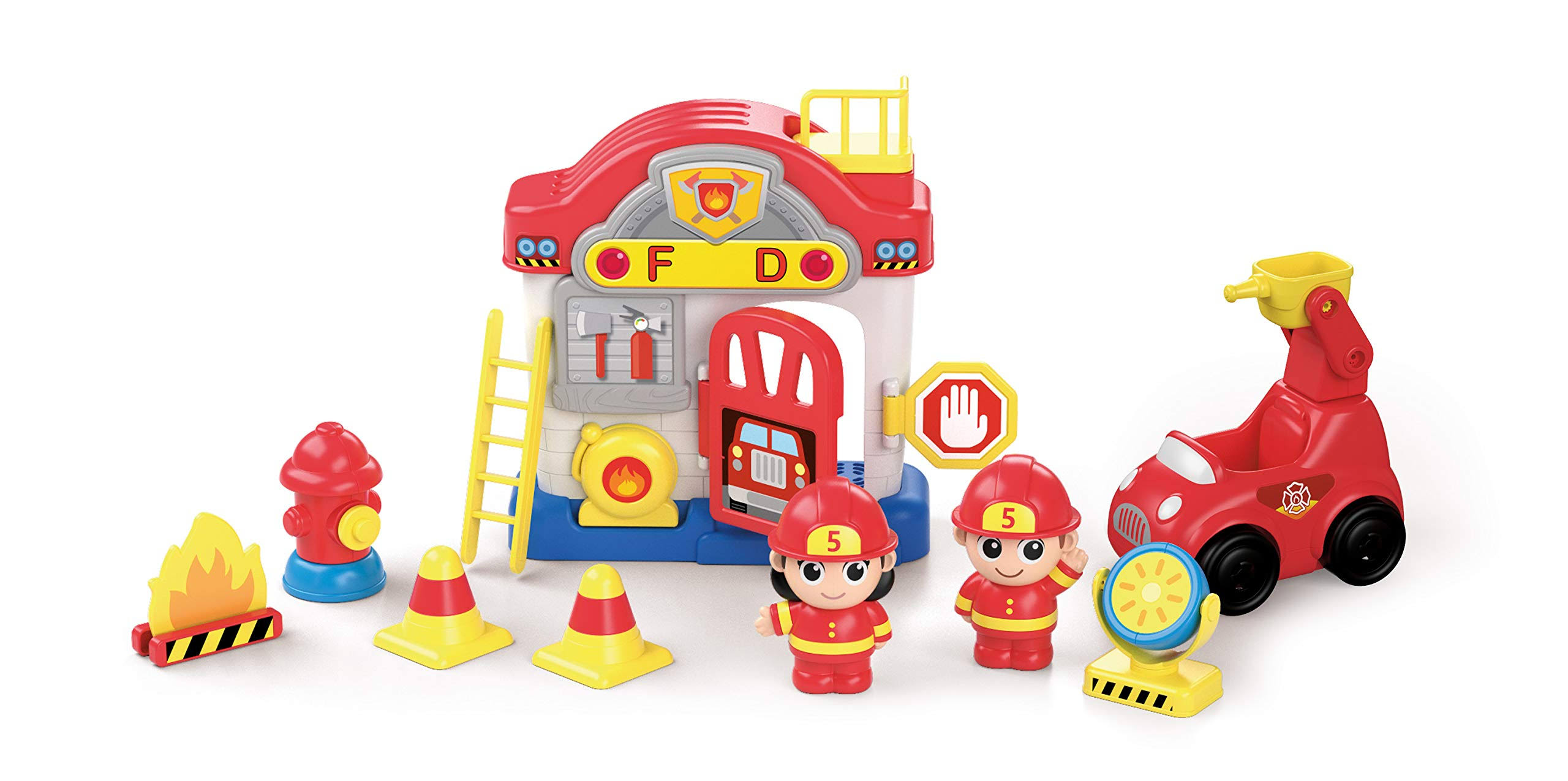 Kidoozie Lights 'N Sounds Fire Station