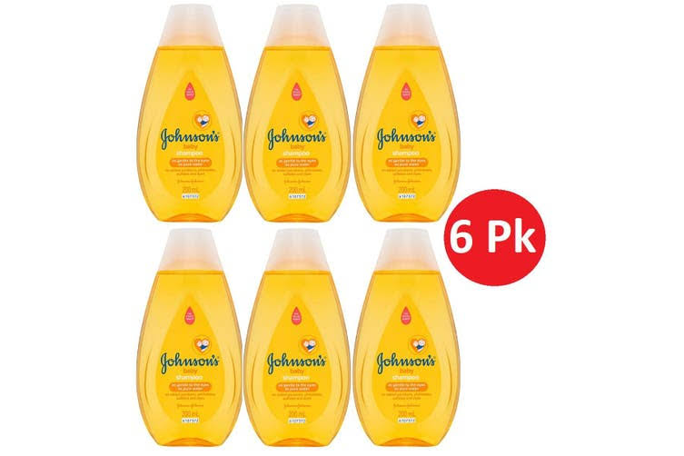 6 x Johnsons Baby Shampoo 200ml Afterpay, Zip & Openpay Available