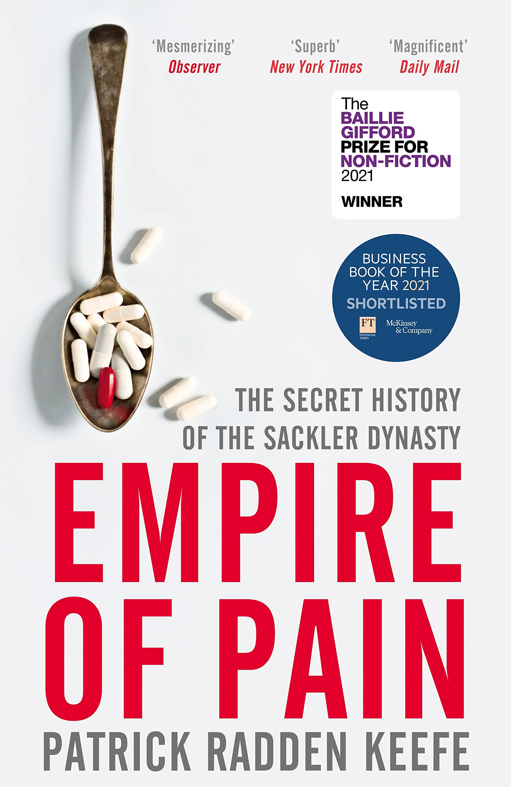 Empire of Pain: The Secret History of the Sackler Dynasty [Book]