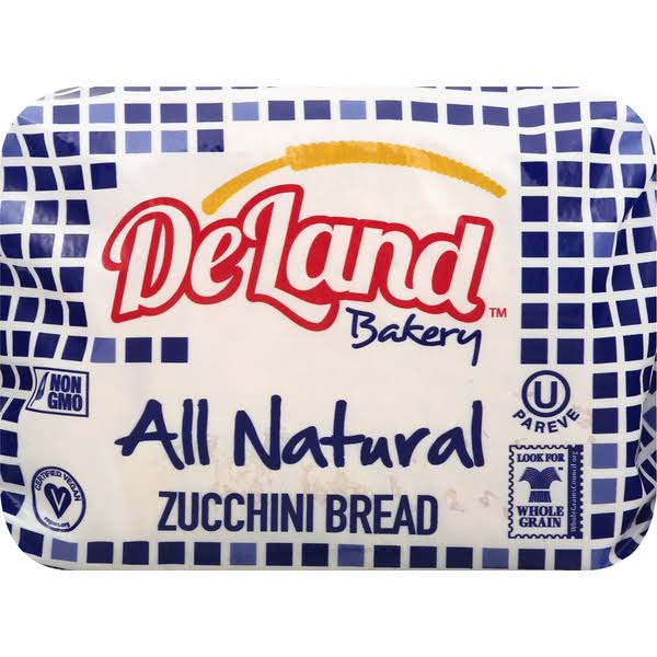 Deland Bakery Bread, Zucchini - 16 oz