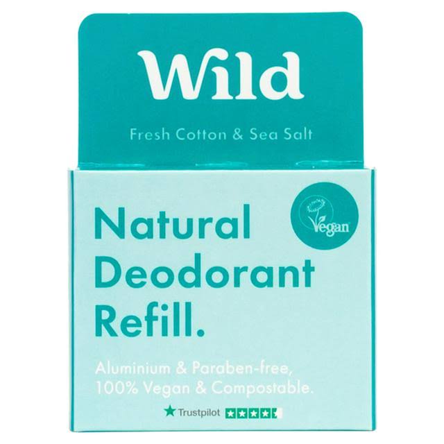 Wild Fresh Cotton & Sea Salt Deo Refill 43g