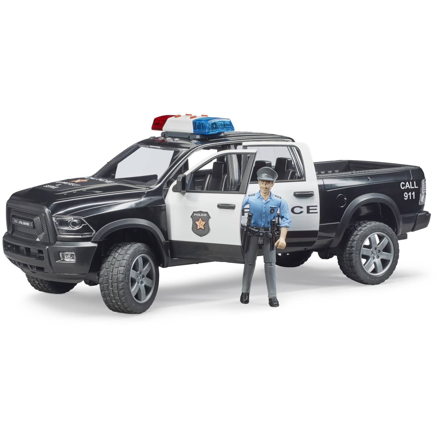 Bruder Police Ram 2500 With Policeman