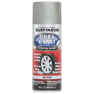 Rust-Oleum Peel Coat Spray - Sliver, 11oz