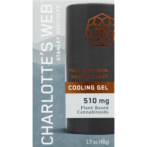 Charlotte's Web Cooling Gel, 510 mg - 1.7 oz