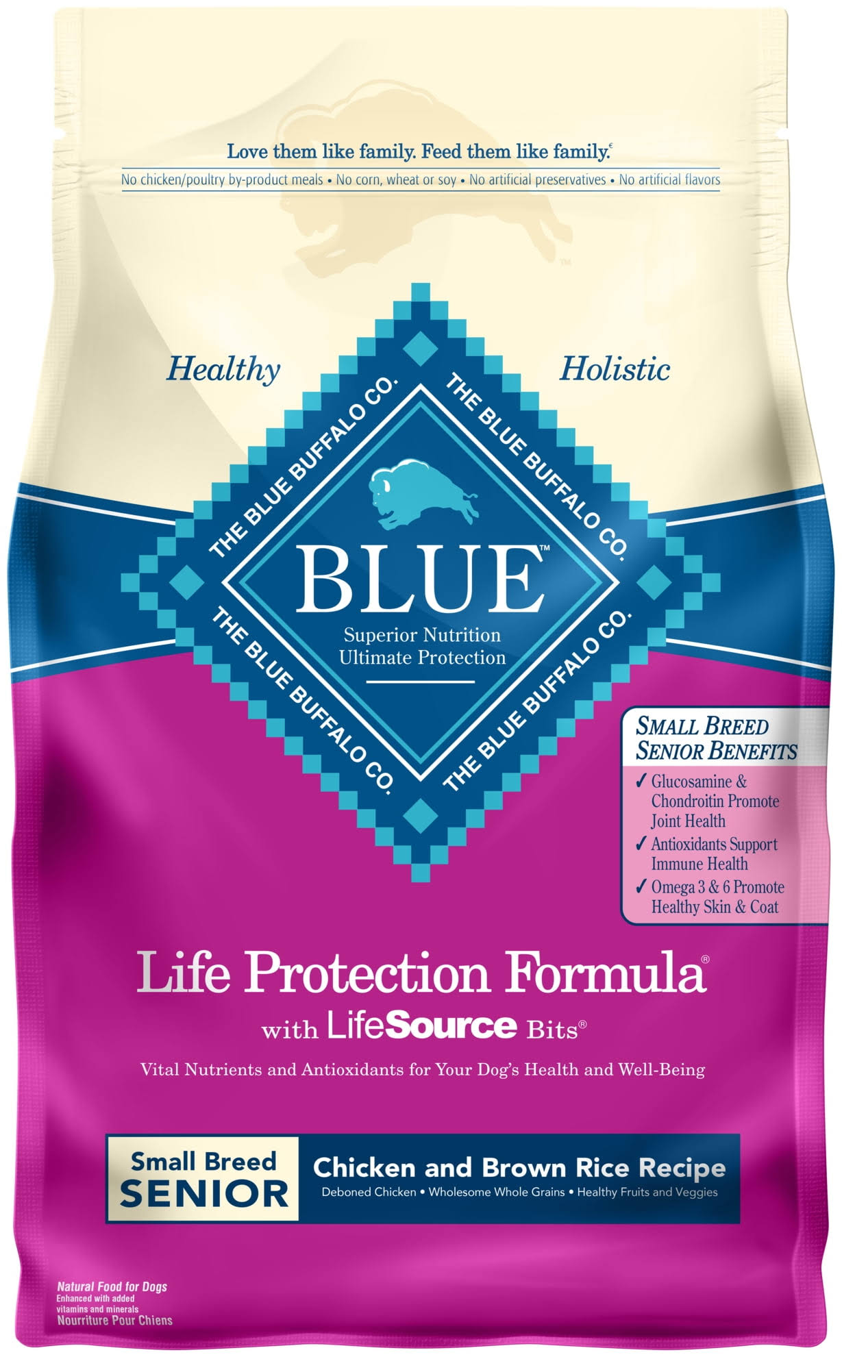 Blue Buffalo Life Protection Dry Dog Food - Chicken & Brown Rice