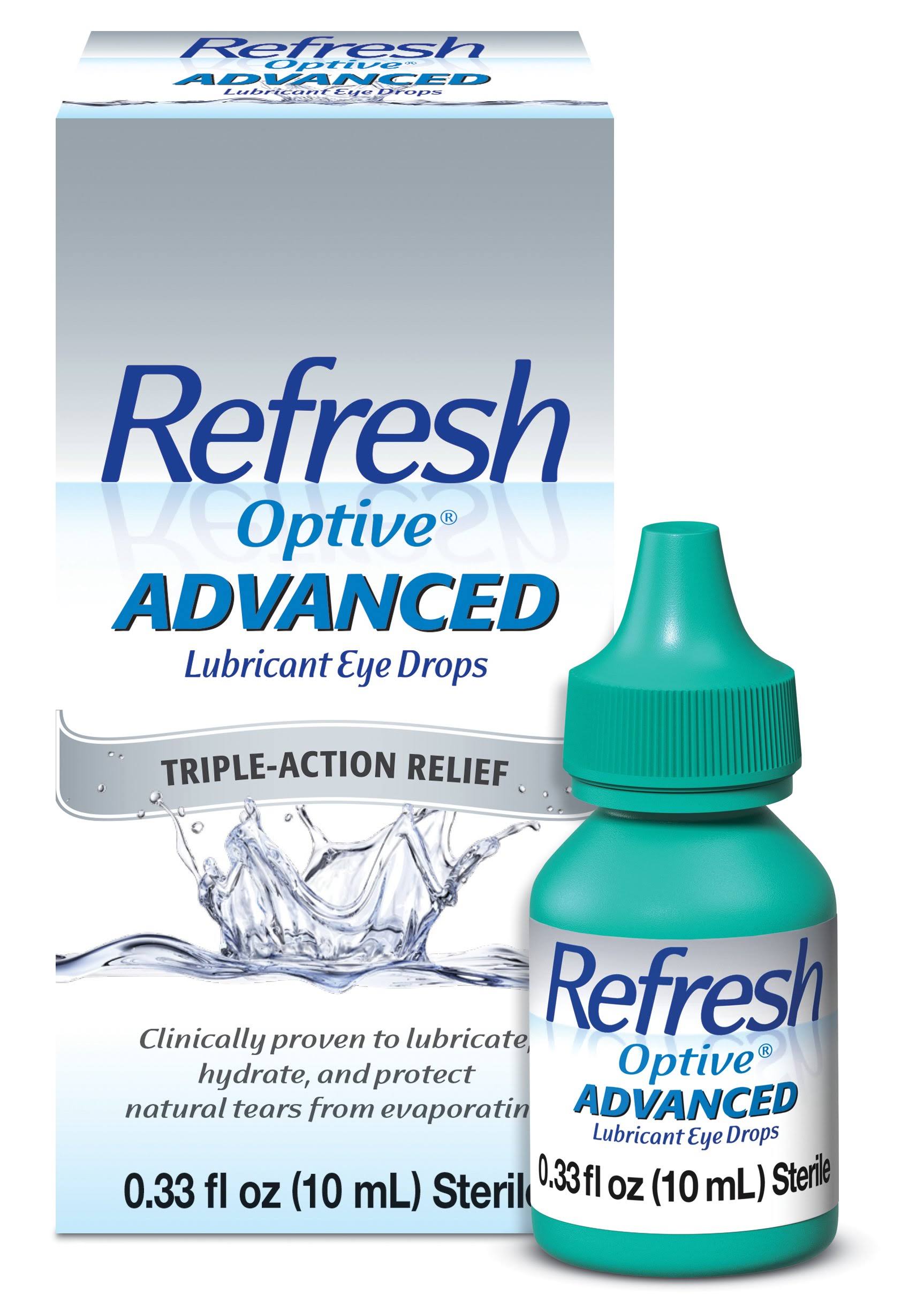 Refresh Optive Advanced Lubricant Eye Drops