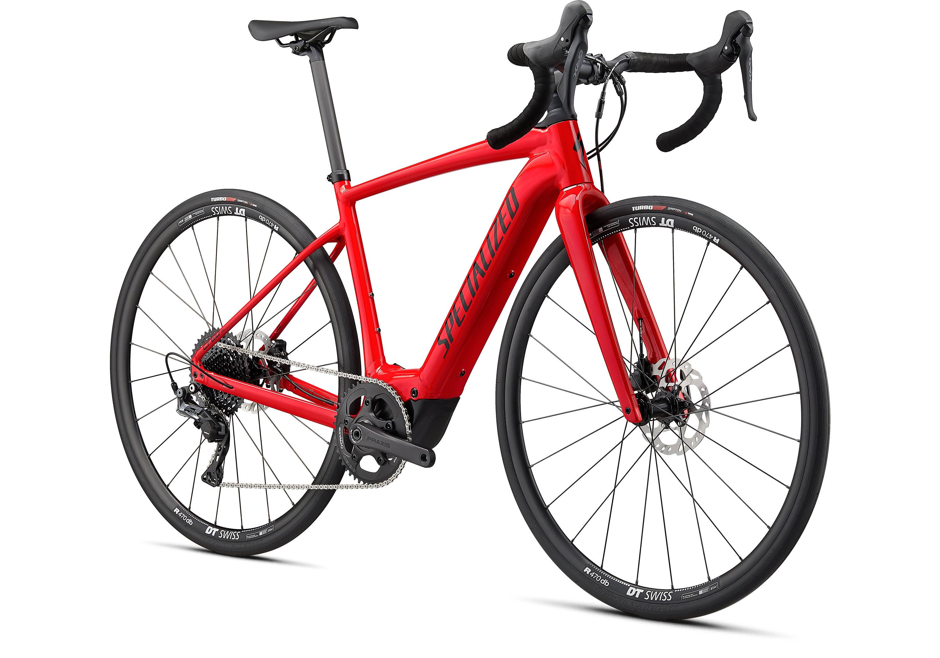 2021 Specialized Turbo Creo SL E5 Comp Electric Road Bike Flo Red